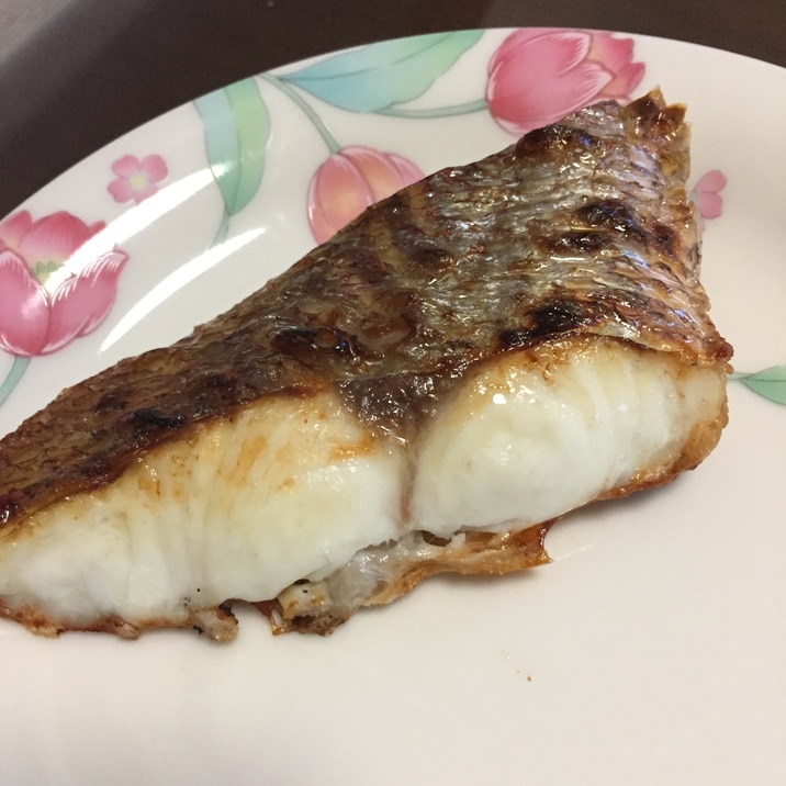 冷凍真鯛のパリパリ塩焼き レシピ 作り方 By のこ311 楽天レシピ